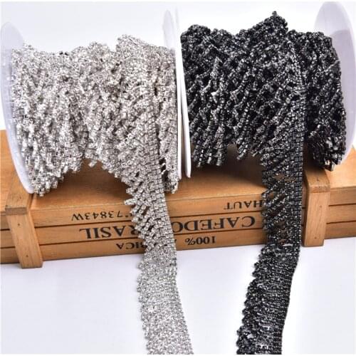 V-Shaped Tassel Rhinestone Chain For Skirt Wool Dress Collar Decoration Diamond Pendant Trims Diy Wedding Clothing Shoes Trouser