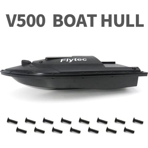 Factory V500 Upgraded Version Fishing Bait Boat Original 53cm Length Boat Hull Spare Parts For DIY Maintenance