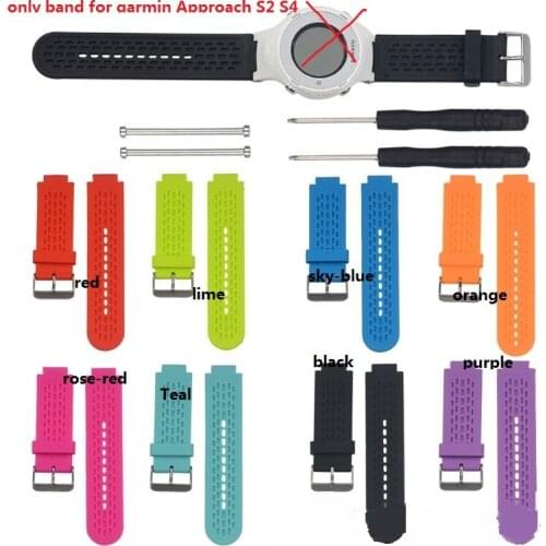 1pc ,free ship. replace band for garmn Approach S2 S4 tracker. Approach S2 S4 band