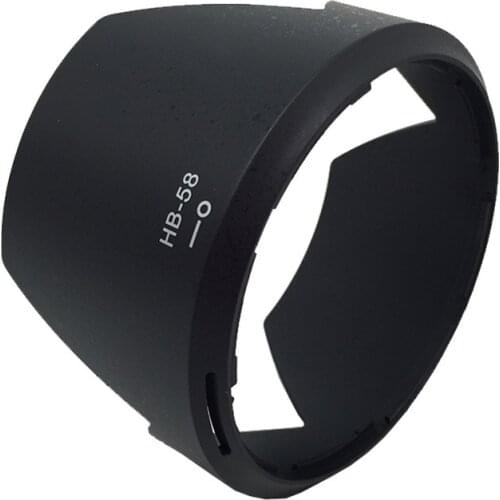 1pcs HB-58 HB58 Camera Bayonet petal Lens Hood Reversible suit for nik&n AF-S 18-300mm f/3.5-5.6G ED VR Lens SLR hood
