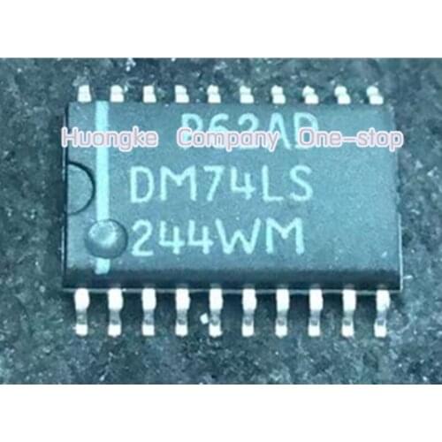 10pcs/lot DM74LS244WM DM74LS Mark 74LS244 SOP-20 7.2mm IC BUF NON-INVERT 5.25V