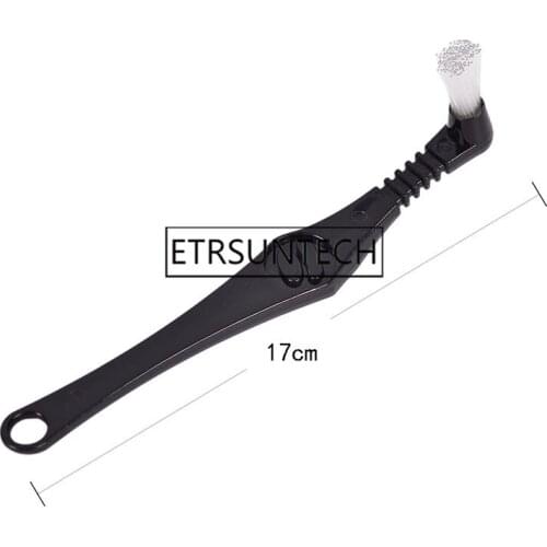 100pcs Coffee Grinder Machine Cleaning Brush 17cm Plastic Handle Nylon Dusting Espresso Brush For Barista