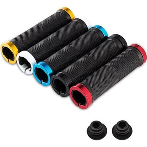 2019 High Quality Anti Skid Resistance Bicycle Handlebar Cover Grips Smooth Soft Rubber Handle Bar Grips Bike MTB Fixed Gear