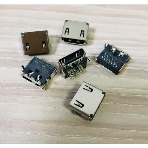 5Pcs/Lot HDMI-compatible Port Socket Interface Connector For Sony Playstation 3 Controller PS3 2000 2500 Model Repair Parts