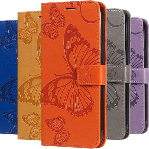 Butterfly Leather Flip Cover For Google Pixel 2 4 5 3A XL 4A 4G 4A 5G Card Holder Phone Cover For iPhone 6 6S 7 8 SE 2020