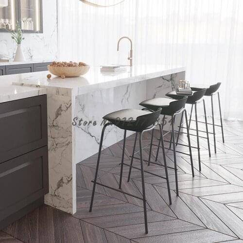 Dotted Bar Stool High Stool Chair Modern Minimalist Restaurant Bar Island Bar Chair Home