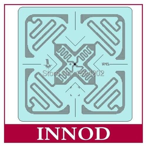 Free Custom ISO18000-6C 860-960Mhz passive rewritable programmable impinj Monza 4 EPC Gen2 chips UHF rfid tag label sticker