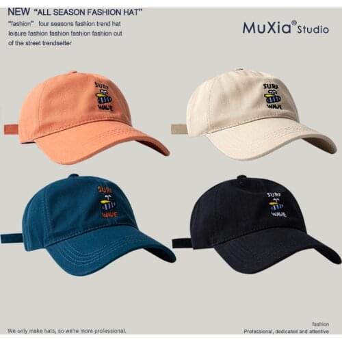 Spring Unisex Cotton Baseball Cap for Men Women Summer Casual Snapback Hat Street Style Hip Hop Hats Outdoor Dad Hats D1000