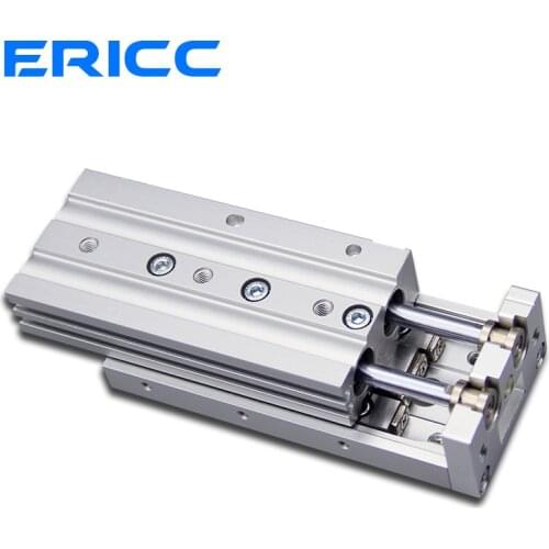 MXS smc type Double acting air slide table cylinder bore 6mm 8mm 12mm 16mm 20mm 25mm stroke 10/20/30/40/50/75 100 125 150