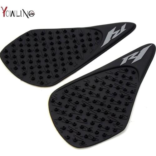 For Yamaha YZF R1 2007 2008 Motorcycle Tank Pad Protector Sticker Decal Gas Knee Grip Tank Traction Pad Side 3M YZF R1
