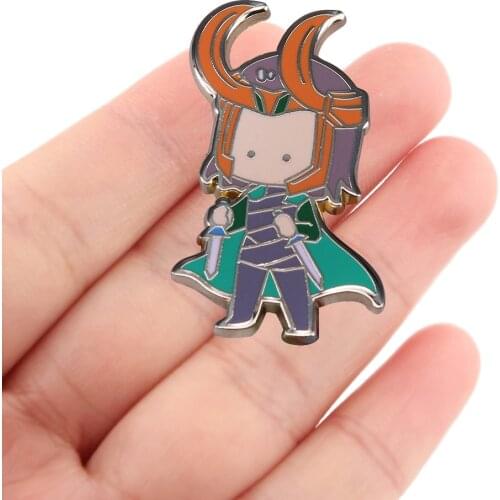 DZ2418 Novel Cute Novel Enamel Pin Brooches Bag Lapel Pin Cartoon Holiday Badge backpacks Decoration Jewelry Gift Accessories