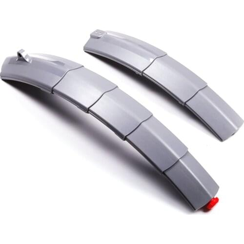 MTB Telescopic Folding Bicycle Mudguard with Rear Mudguard Lightweight Foldable Mountain Road Bikes Mudguard Bicycle Fenders