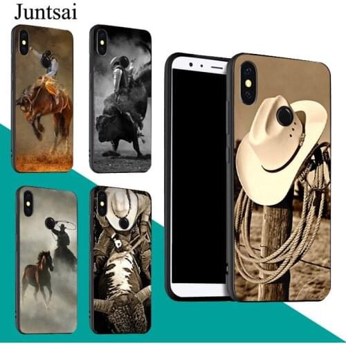 Extreme Sport Rodeo Cowboy Phone Case For Redmi Note 9 Pro 9S 8T 8 Pro 9A 9C For Mi 9 9T Note 10 Lite For POCO X3 Couqe