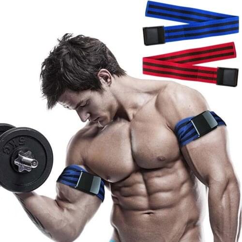 Fitness Occlusion Bands Bodybuilding Weight Blood Flow Restriction Bands Arm Leg Wraps Fast Muscle Growth Gym Equipment