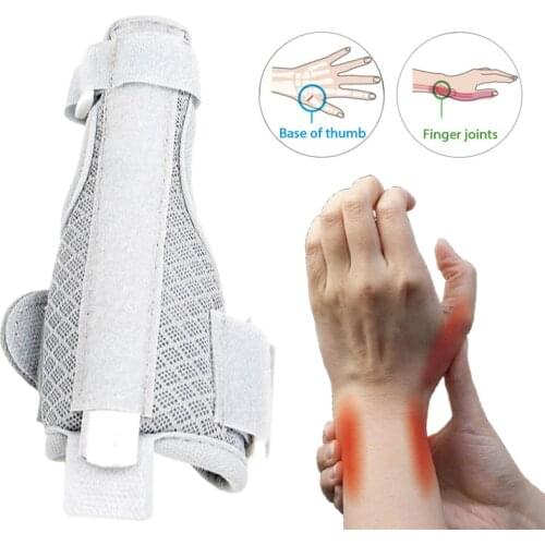 1pcs Medical Wrist Thumb Hand Support Protector Steel Splint Stabiliser Arthritis Carpal Tunnel Wrist Finger Brace Guard