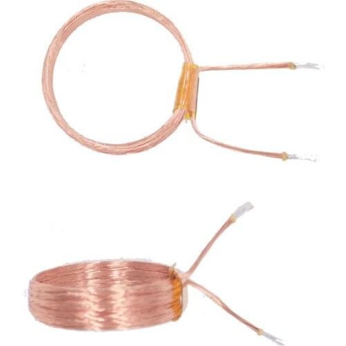 Taidacent Copper Wire Wireless Power Charge Inductor Wireless Charger PCBA Coils 3uH 18mm Inner Jacket Inductive Charging Coil