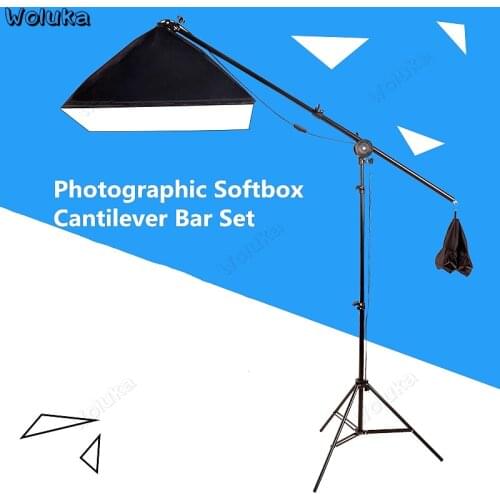 Photographic Softbox Set shed table single lamp light stand cantilever bar photography shooting fill light equipment CD50 T11