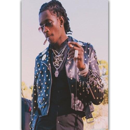 New Young Thug Safe Custom Rap Hip Hop-Silk Art Poster Wall Sicker Decoration Gift