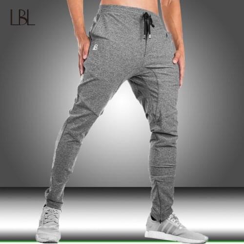 Casual Mens Joggers Pants Fitness Men Sportswear Tracksuit Bottoms Skinny Sweatpants Trousers Gyms Jogger Track Pants 2021 New