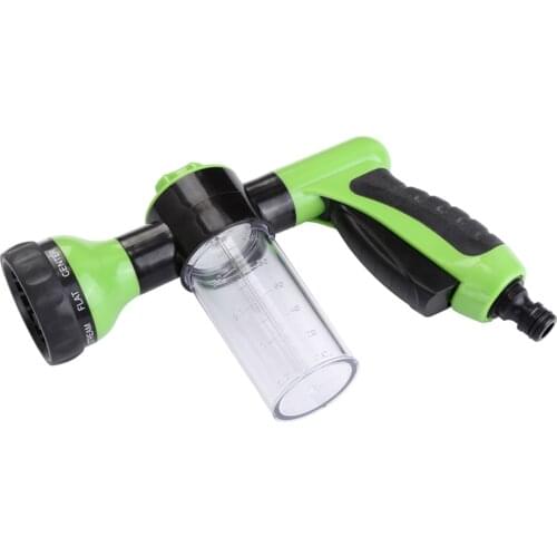 Foam Sprayer Garden Water Hose Foam Nozzle Soap Dispenser Water Gun for Car Washing Pets Shower Plants Watering Garden Tool