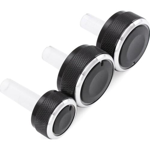 Aluminum Alloy Air Conditioning Knob AC Knob Heat Control Button for volkswagen VW Passat B5 GOLF 4 MK4 Bora Auto Accessories