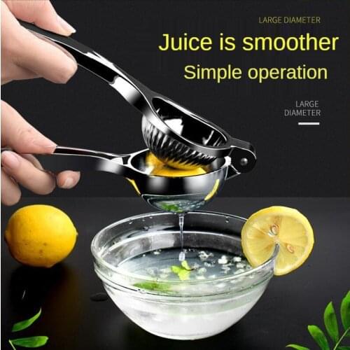Manual juicer creative large lemon clip household zinc alloy juicer kitchen fruit orange juice squeezer