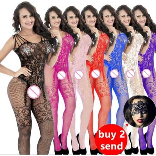 Sexy Open crotch fetish Bodystocking women erotic Lingerie porno babydoll Crotchless body suit underwear costumes latex catsuit
