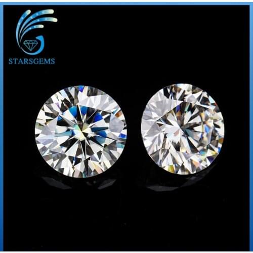 STARSGEM big size IJ loose moissanite 13mm 8ct teSt positive moissanite for fashion jewelry setting