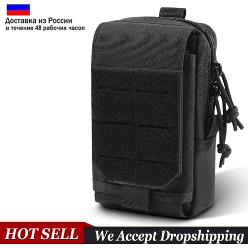 Tactical Molle Pouch Military 1000D Waist Pack Outdoor EDC Backpack Vest Bag Waterproof Telephone Case Hunting Purse Wallet
