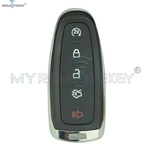 Remtekey Smart remote key shell case cover for Ford Explorer Edge Taurus Flex M3N5WY8610 5 button 2011 2012 2013 2014 2015