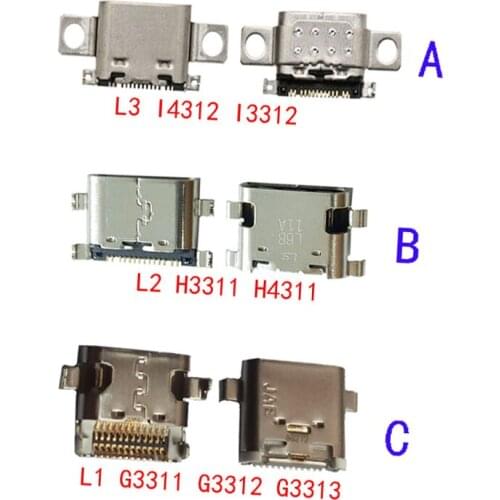 10Pcs Micro Usb Charger Charging Port Plug Dock Connector For Sony Xperia L3 I4312 I3312 L1 G3311 G3312 G3313 L2 H3311 H4311