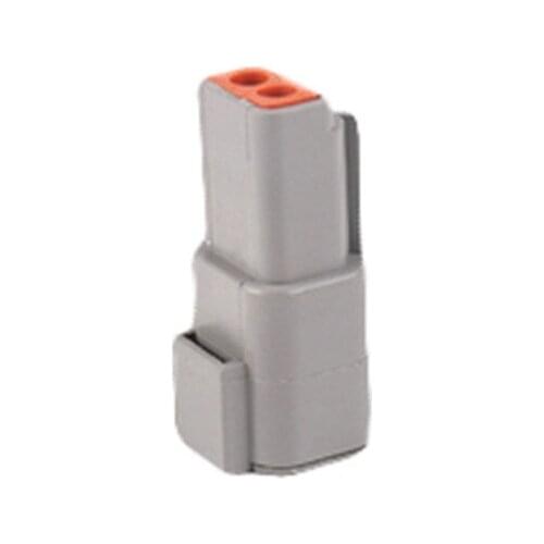 2/5/10/20/50/100sets 2pin auto waterproof wiring harness Large current connector DTP04-2P