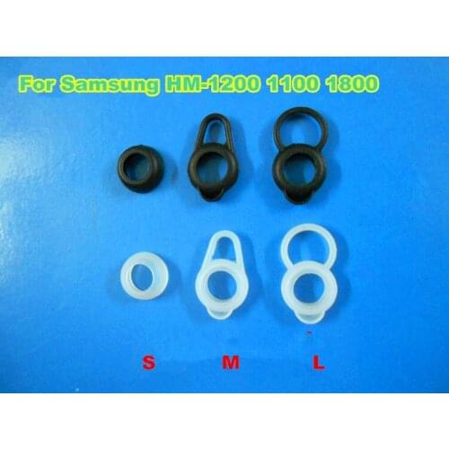 6pcs/lot Silicone eartips earbud ear tips buds for HM1100 1200 1800 Earphone wireless bluetooth headphone