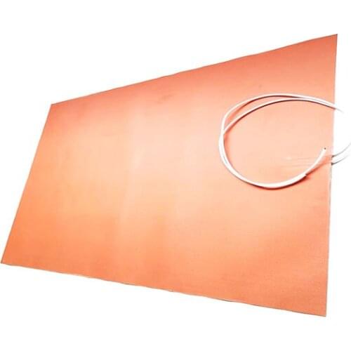 900*1300*1.5mm 220V 8000W Silicone Heat Blanket for machine 1000mm lead wire come out from middle of 900mm side