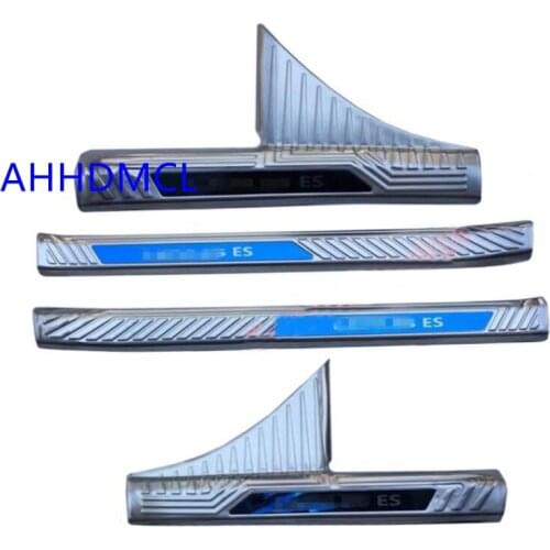 Car Welcome Pedal Threshold Strip Door Sill Strip For Lexus ES300H 2018 2019 2020