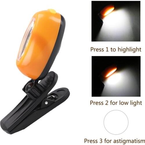 COB LED Cap Light Clip Headlight Outdoor Camping Cycling Lamp Headlamp LED Headlight Riding Flashlight Cap Head Torch Head Light