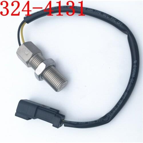 2pcs free shipping free shipping excavator engine flywheel speed sensor 324-4131 for CAT CAT200 320B 320C 320D