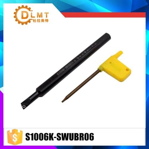 High quality S1006K-SWUBR06 93 Degrees Internal Turning Tool Holder For WBGT060102 Insert Internal Boring Bar Lathe Machine