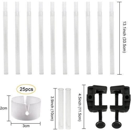 DIY Balloon Arch Kit Balloons Column Stand with Frame Base Pole Ballons Clips Birthday Wedding Party Decor