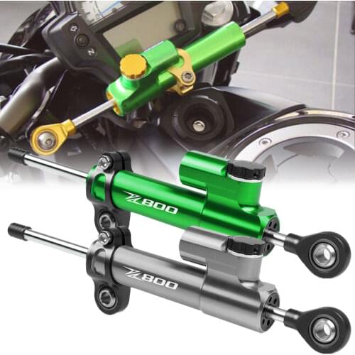 FOR KAWASAKI Z800 Z800 EveRsion 2013 2014 2015 2016 2017 CNC Adjustable Motorcycles Steering Stabilize Damper Bracket Mount Kit