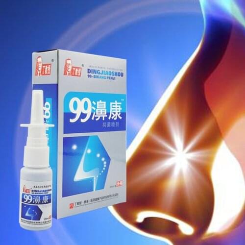 99 Chinese Traditional Medical Herb Spray Nasal Spray Rhinitis Treatment Nose Care Chronic Rhinitis Sinusitis Spray medicines