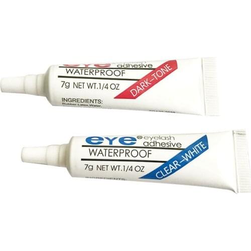 False Eyelashes Makeup Adhesive False Eyelash Glue Clear-white Dark-black Waterproof Eye Lash Cosmetic Tools