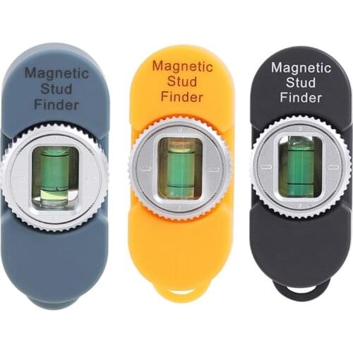 Magnetic Wall Stud Finder & Level Detector for Steel Nails, Screws, Fasteners in Stud Walls, Plasterboard Drywall, Wood