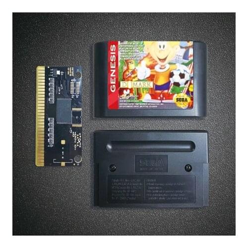 Markos Magic Football - 16 Bit MD Game Card for Sega Megadrive Genesis Video Game Console Cartridge