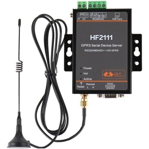 Serial Port RS232 RS485 RS422 to IP GPRS GSM Mobile Converter Data Transmit Module DTU