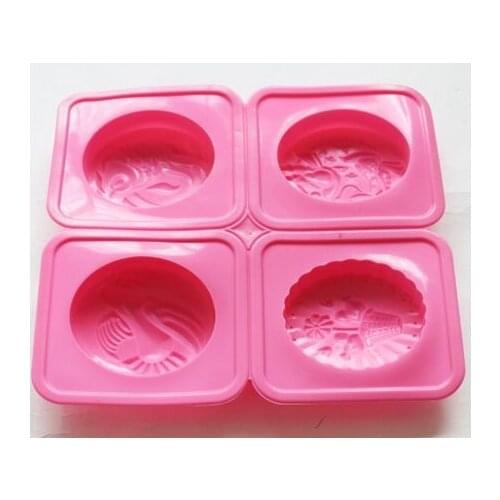 Flower Doves Fish Silicone Soap Mold Candle Making for Homemade