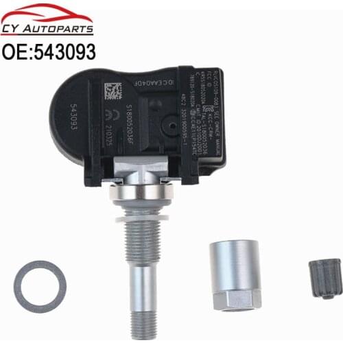 543093 For Citroen C4 C5 C6 C8 For Peugeot 508 607 TPMS Tire Pressure Monitor Sensor Alarm System 433Mhz 9656822980 9634866180