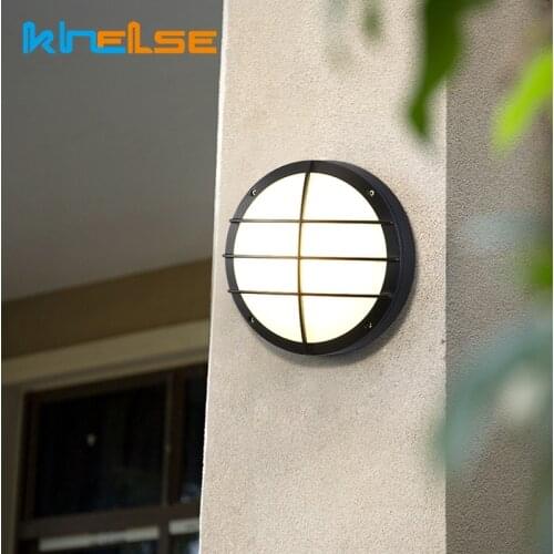 Modern Waterproof LED Ceiling Lamps Outdoor Wall Surface Mount Balcony Garden Sconces Bathroom Corridor Porch Home Wall Lighting