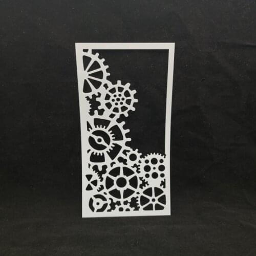 Gear Layering Stencils Drawing Color Spray stencil DIY Scrapbook photo album Decorative Embossing DIY Card Crafts