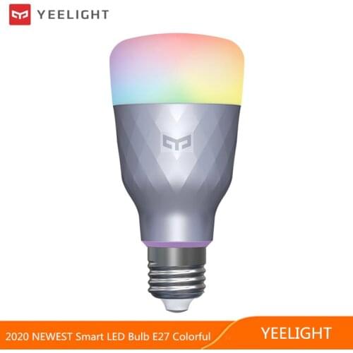 2020 new Yeelight Smart LED Bulb 1SE E27 RGBW Colorful 100 - 240V WIFI Remote Control LED Lamp Light For xiaomi smart home